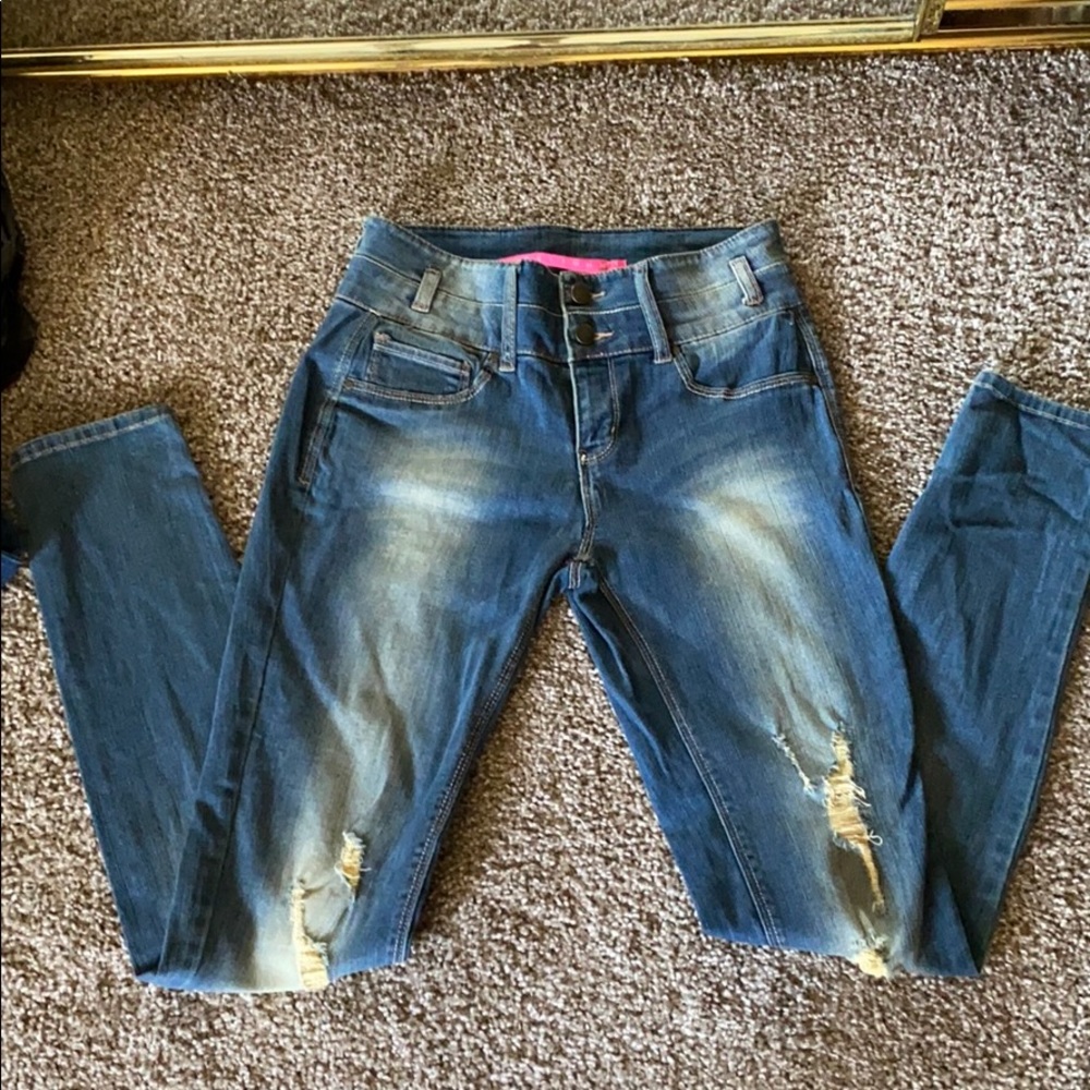High waist jeans